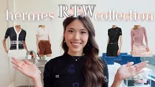 MY ENTIRE HERMES RTW COLLECTION 🍊✨ | Sizing and mod shots, pros & cons, Gingiberi jewelry styled!