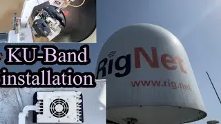 Ku band/Rig net/No signal/How to replace ku band receiver#Lnb#electrical#shipblogelectrical