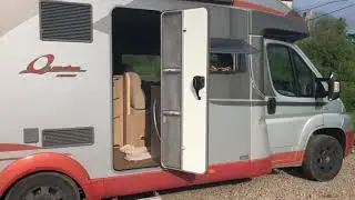 Burstner Quadro motorhome caravan Europe road trip