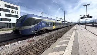 Rosenheim Bahnhof mit dabei war: DB Regio S&uuml;dostbayernbahn/&Ouml;BB/BRB/Westbahn/G&uuml;terverkehr