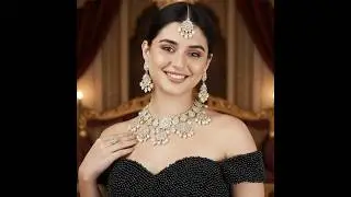 Majestic Shahi Noor Pearl Choker Necklace Set #shorts #shortsfeed #youtubeshorts