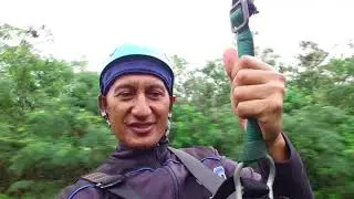 ZIPLINE with the family, CLIMB WORKS, Keana Farms 2018 (HD)