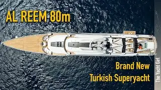 Brand New 80m Turkish Superyacht (Bilgin 263) &mdash; AL REEM