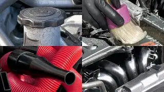 Восстановление моторного отсека Mazda