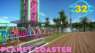Planet Coaster - Ep. 32 - HUGE Park Expansion