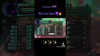 My First Umbra in a Luma Radar💜🔥 #temtem #umbra #shorts #subscribe #fyp #viralvideo #like #tiktok