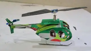 Make an Amazing Rc Helicopter at Home !Mini Electric Rc Modle Using Recyclable Materials !!