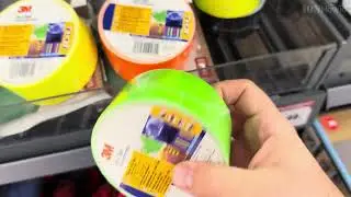 3M Duct Tape Signal Color Bright Neon Orange Green and Yellow 48mm x 10m