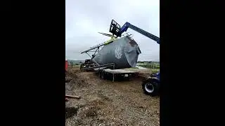 Upgrading the farm #upgrade #ranch #farmer #loading #trailer #california 