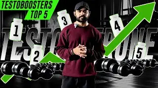 HOW TO INCREASE TESTOSTERONE NATURALLY ? | TOP 5 TESTOSTERONE BOOSTERS ? | GYM GUIDE FOR BEGINNERS 
