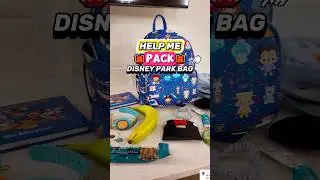 Packing My Disney Park Bag! 🤩🎒 (What to Bring for a Day @ Disney)