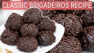 Classic Brigadeiros Recipe 🍫 (Brazilian Truffles)