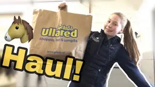 ULLARED HAUL💰 & träningshelg!🐴 - STALLVLOGG
