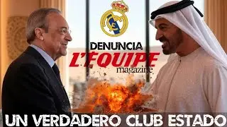 EXCLUSIVA 💥 L'EQUIPE  DENUNCIA que el RMADRID ES CLUB ESTADO en EUROPA 📊⚽ BOMBAZO💥
