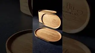 Crafting an Oak Coffee Tray on CNC | Woodworking  #woodworking #cnc #coffeetray #cncprojects