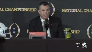 CFP championship: Miami, Indiana hit the field Monday to decide college football title