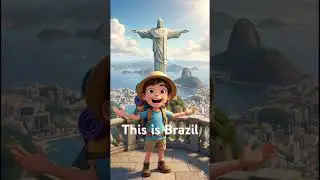 Это Бразилия #aianimation #viralshorts #travel