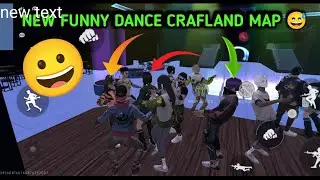 New Crafland Funny Dance Map Code 😅 | New Funny Dance Crafland Map in Free Fire | new Crafland Map