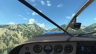 Cessna C-185 Skywagon take off Reed Ranch MSFS 2024