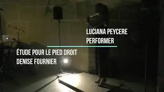 &Eacute;tude pour le pied droit - Denise Fournier