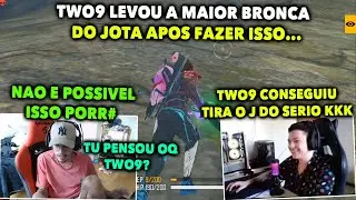 JOTA DEU A MAIOR BRONCA NO TWO9 PERDEU A PACI&Ecirc;NCIA COM O TIME E MANDOU A REAL - FICOU PUT0 DEMAIS