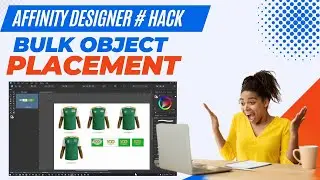 Multiple Object Placement into Affinity Designer