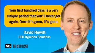 The CEO Podcast with David Hewitt, CEO of Hyperion Solutions