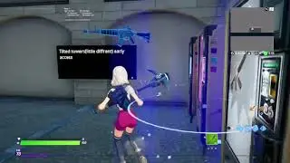 Tilted towers (a little different) creative map early gameplay
