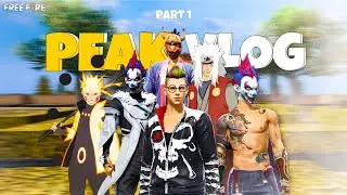 Free Fire Peak Vlog Video 😮|FF Peak Survival Guide | #freefire#freefiremax #garenafreefire #garena  