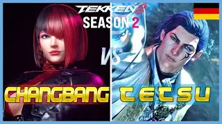 Tekken 8 Season 2 ▰ CHANGBANG (Anna) Vs TETSU (Claudio) ▰ High Level Gameplay