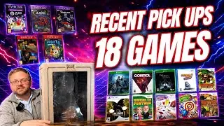 Recent Game Pickups - 18 Games for PS5, Xbox, Nintendo Wii and Evercade!!