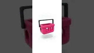 Cute Basket made in #Blender (reupload, Cycles, 60 FPS)