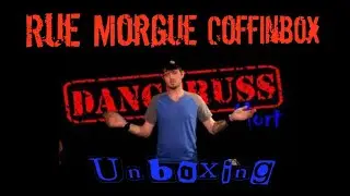 Rue Morgue Coffin Box - Inaugural Horror Mystery Box review and unboxing HorrorPack