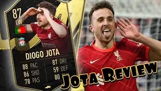 FIFA 23 | JOTA TOTW PLAYER REVIEW! | 5 ⭐️ WEAK FOOT ALERT 🚨
