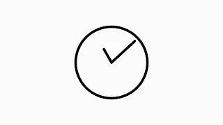 Motion Graphic Clock Animation in Blender grease pencil