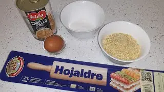 Coca de Hojaldre y cabello de Ángel