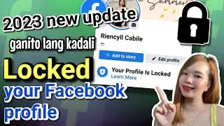 PAANO MAGLOCK NG FACEBOOK PROFILE 2023 | new way | Riencyll Cabile