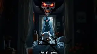 Kitten witch horror night 🐾😱 | Cat Videos | Cat #shorts #catshorts #horrorstories #trending #scary