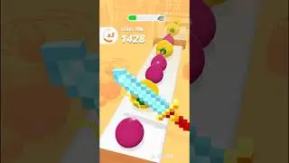 Perfect slices🍅🍒🍓 game🎮 #live #perfectslices #viral #shorts