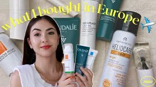 What I Bought In EUROPE ✈️ French Pharmacy Skincare, Zara Beauty, & More! | Making It Up