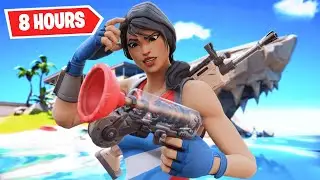 I Played Arena for 8 hours STRAIGHT at The Shark! (Fortnite Battle Royale)