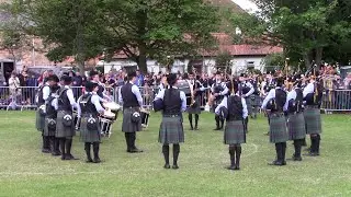 ST THOMAS EPISCOPAL SCHOOL PIPE BAND AT THE NORTH BERWICK HIGHLAND GAMES 2022