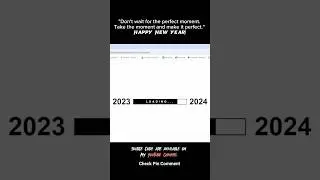 Happy New My YouTube Family #happynewyear #2024 #happynewyear2024 #newyear #shorts