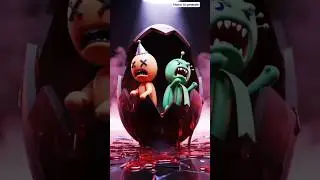 🎈 &ldquo;Terrifying Balloon Creatures MELT Inside a Giant Chocolate Egg | Creepy 3D Animation&rdquo;