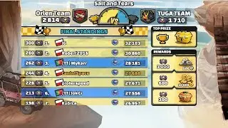 Match result Orlen Team vs TUGA TEAM - Hill Climb Racing 2
