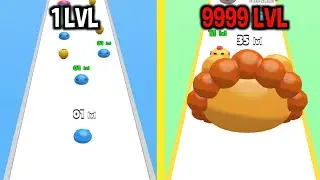 MAX LEVEL in Slime Evolution Run 3D Game