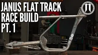 Building a Janus flat track race bike with Jordan Lake & Blake Wharton