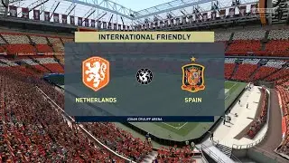 FIFA 21 | International Friendly Match Netherlands vs Spain @ Johan Cruijff ArenA Gameplay
