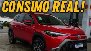 CONSUMO CIDADE COROLLA HYBRID NO ETANOL - TESTE DE CONSUMO DO H&Iacute;BRIDO CALCULADO NA BOMBA SEM ENROLAR