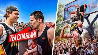 HOOPS vs THE BRASH SCHOOLBOY 1v1 / BROKE A NOSE?!